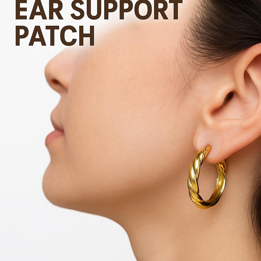 Premium Earlobe Patches ✅ 50 Patches + 50 Patches FREE (100 piece)