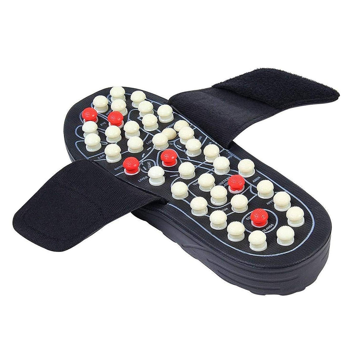 Spring Acupressure and Magnetic Therapy Slippers